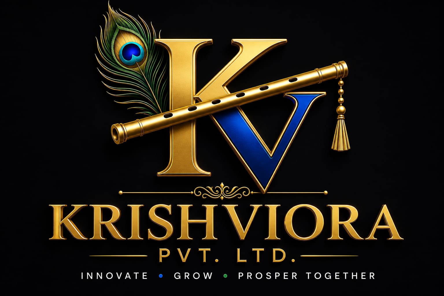 Krishviora logo